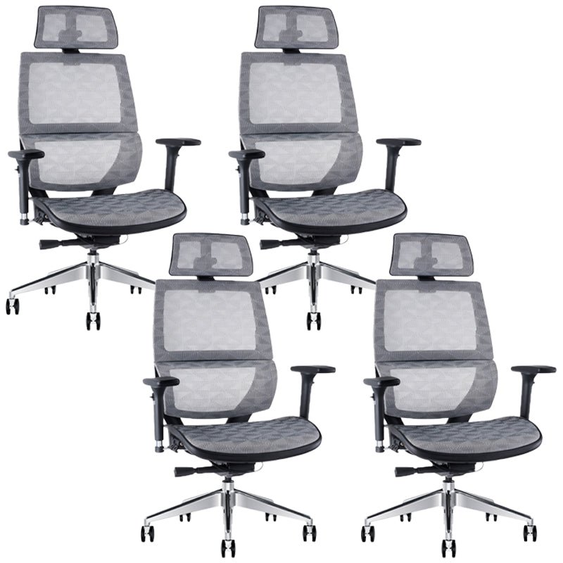 Removable Arms Desk Chair Modern Ergonomic Chair with Breathable Back