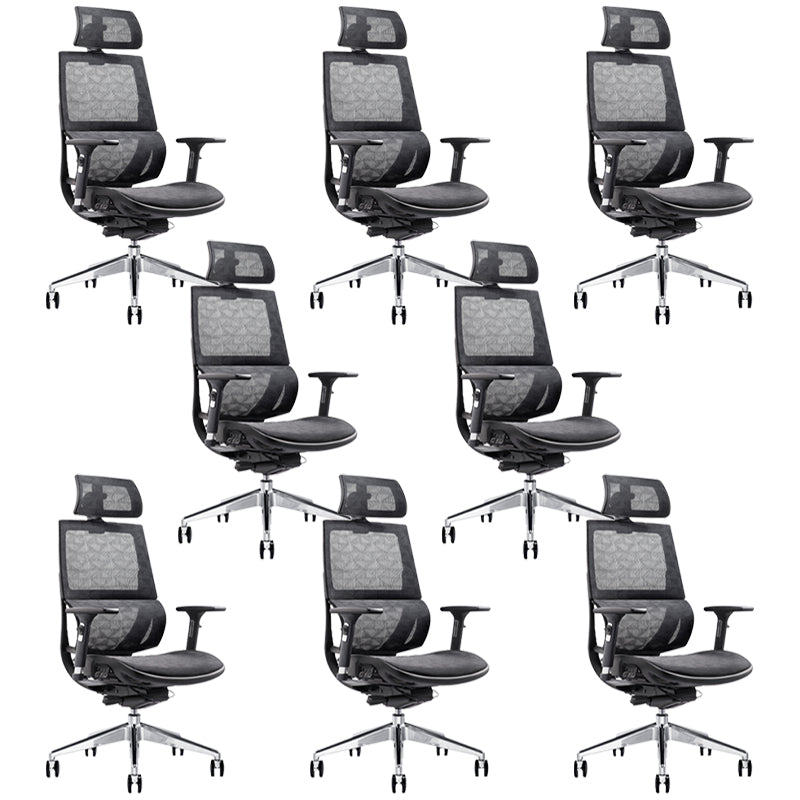 Removable Arms Desk Chair Modern Ergonomic Chair with Breathable Back