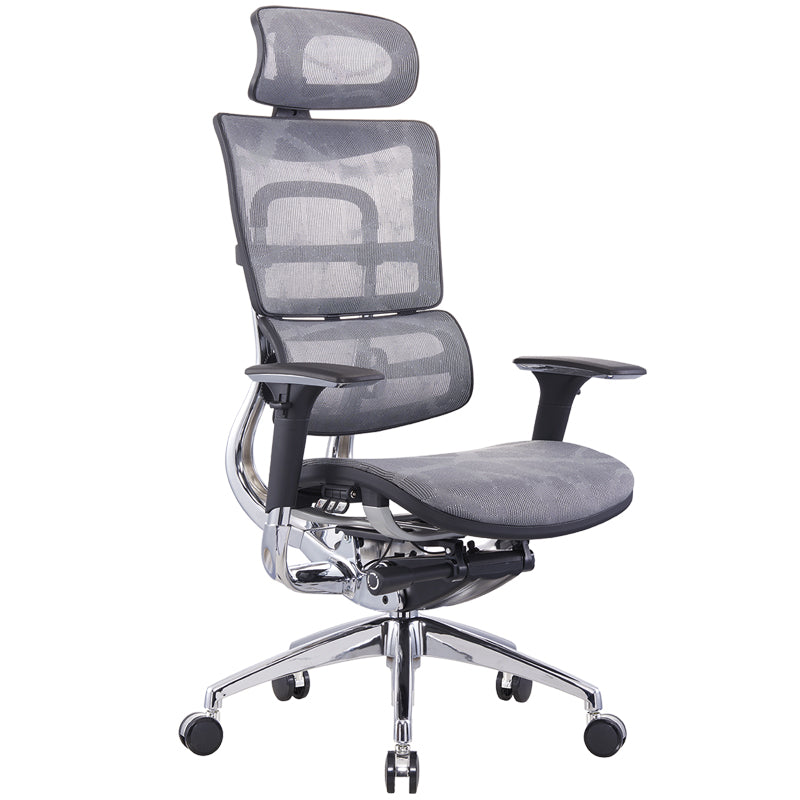 Removable Arms Chair Modern Ergonomic Office Chair with Breathable Back