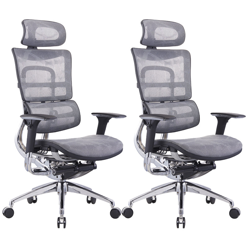 Removable Arms Chair Modern Ergonomic Office Chair with Breathable Back