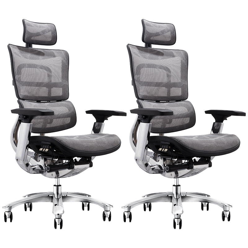 Removable Arms Chair Modern Ergonomic Office Chair with Breathable Back