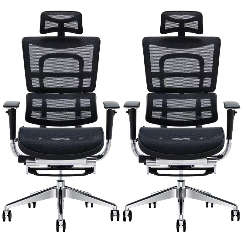 Removable Arms Chair Modern Ergonomic Office Chair with Breathable Back