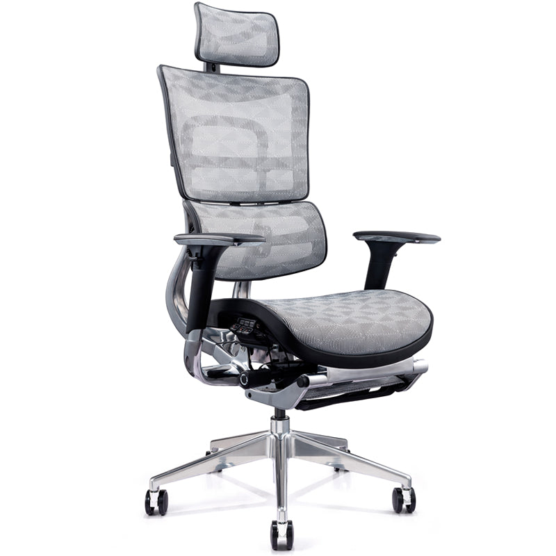 Removable Arms Chair Modern Ergonomic Office Chair with Breathable Back