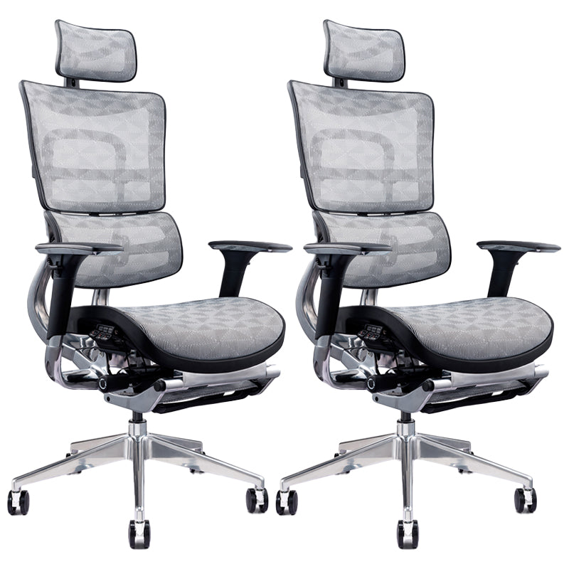 Removable Arms Chair Modern Ergonomic Office Chair with Breathable Back