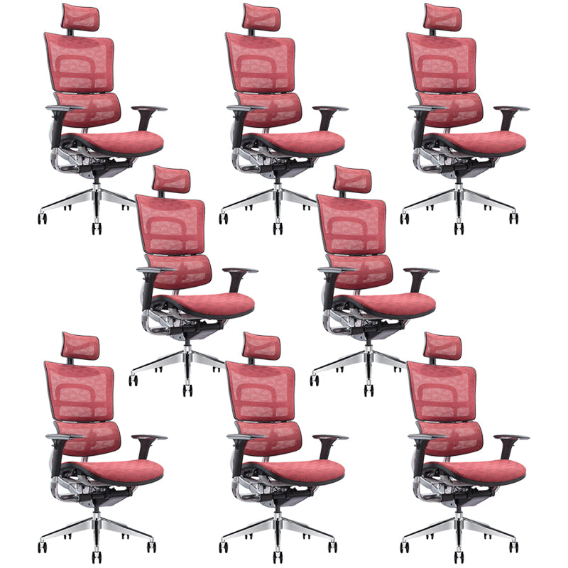 Removable Arms Chair Modern Ergonomic Office Chair with Breathable Back