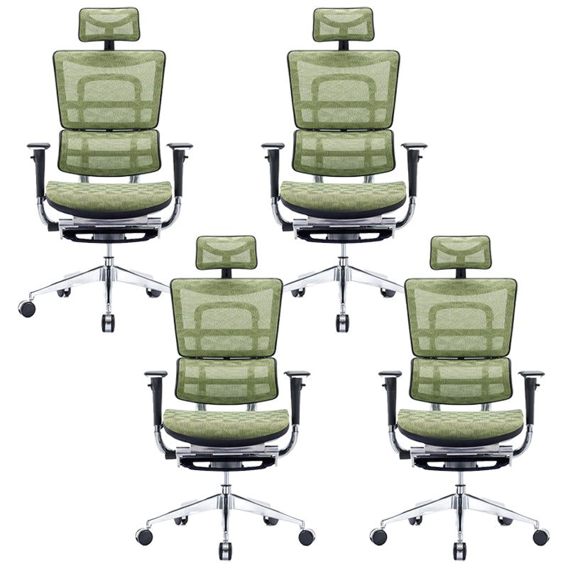 Removable Arms Chair Modern Ergonomic Office Chair with Breathable Back