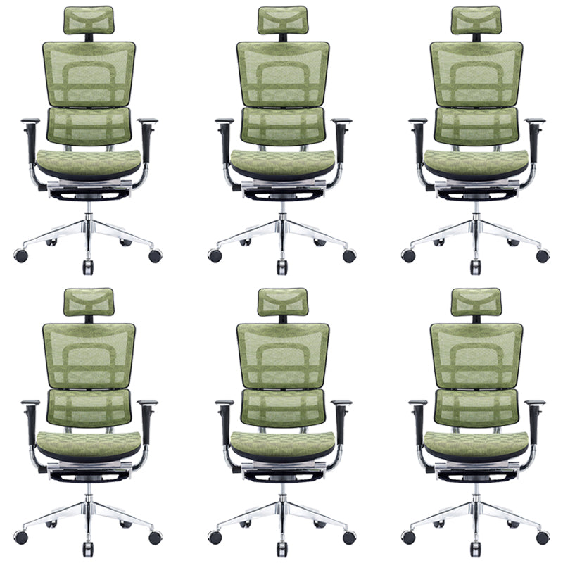 Removable Arms Chair Modern Ergonomic Office Chair with Breathable Back