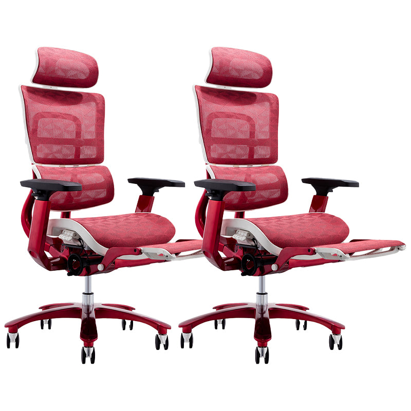 Removable Arms Chair Modern Ergonomic Office Chair with Breathable Back