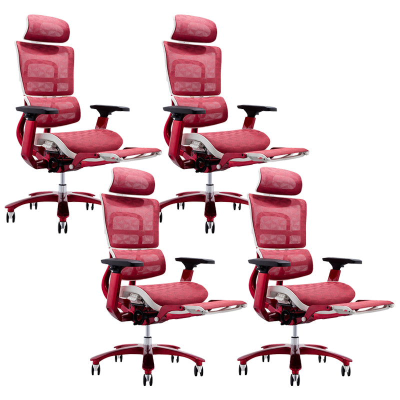 Removable Arms Chair Modern Ergonomic Office Chair with Breathable Back