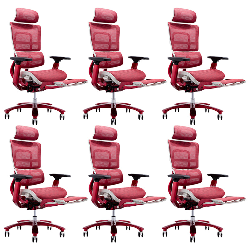 Removable Arms Chair Modern Ergonomic Office Chair with Breathable Back