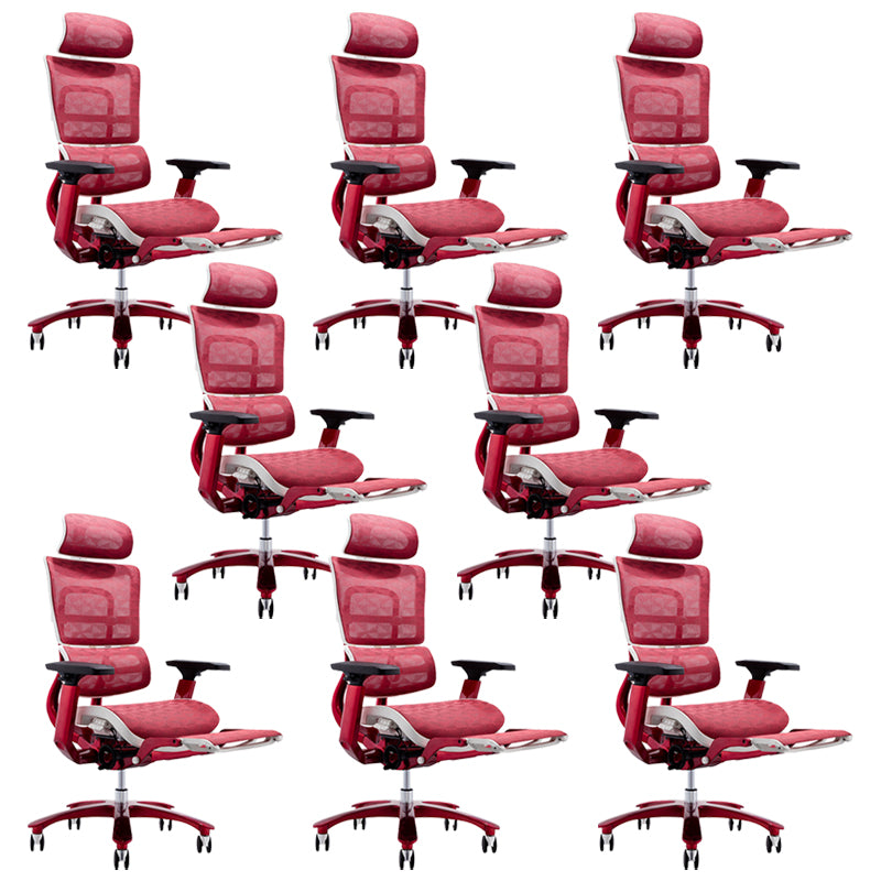 Removable Arms Chair Modern Ergonomic Office Chair with Breathable Back