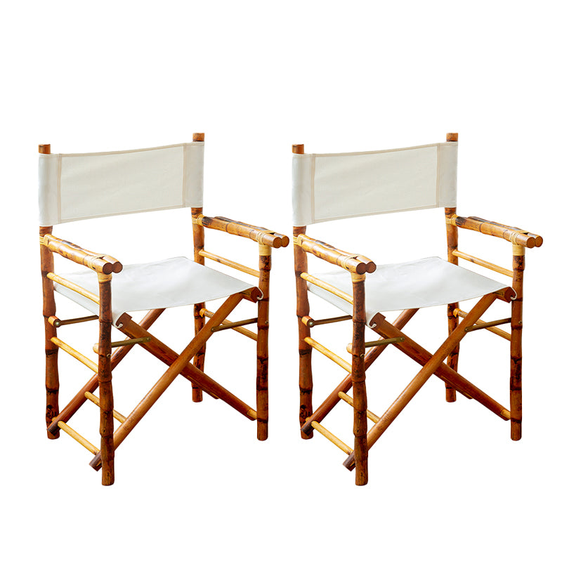 Tropical Rattan Armed Chairs Outdoors Dining Chairs with Arm