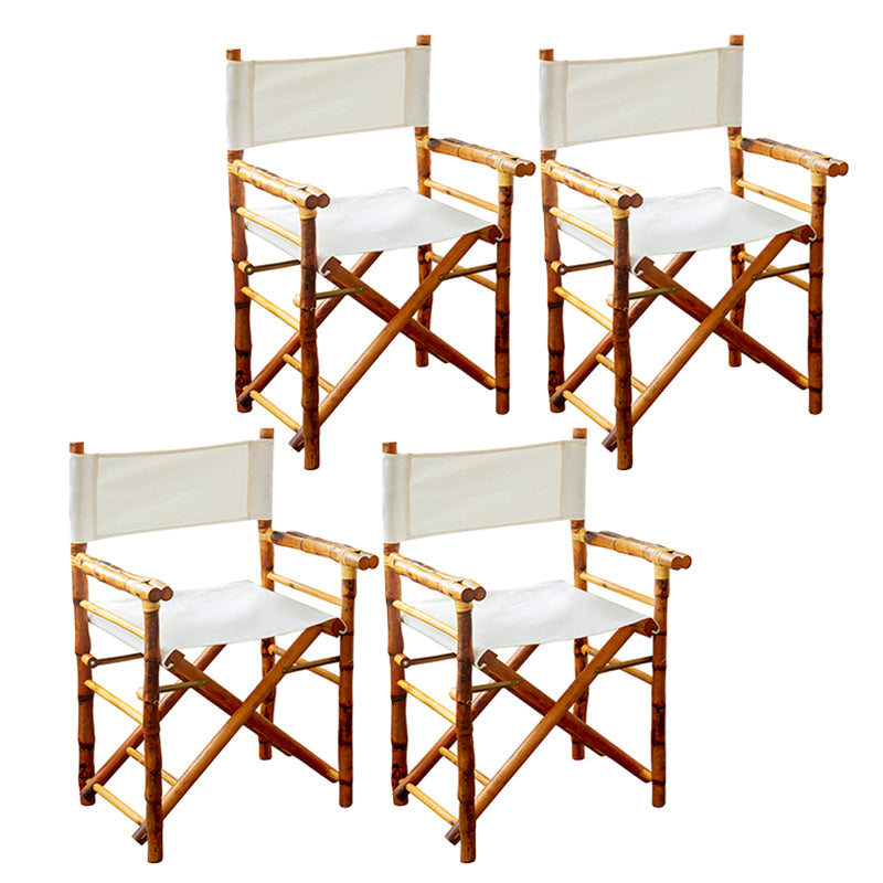 Tropical Rattan Armed Chairs Outdoors Dining Chairs with Arm