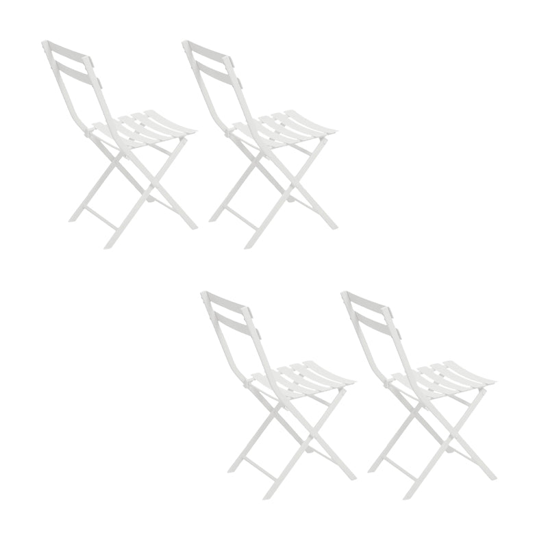 17" Wide Contemporary Side Chair Folding Armless Dining Side Chair