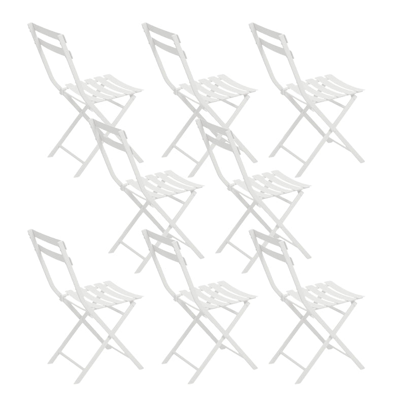 17" Wide Contemporary Side Chair Folding Armless Dining Side Chair