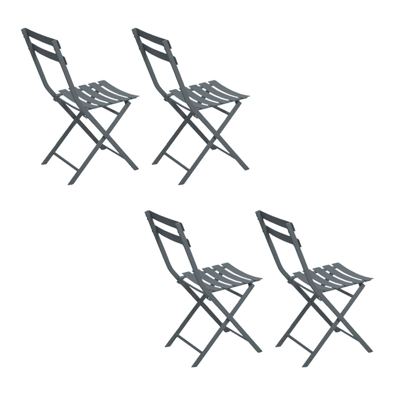 17" Wide Contemporary Side Chair Folding Armless Dining Side Chair