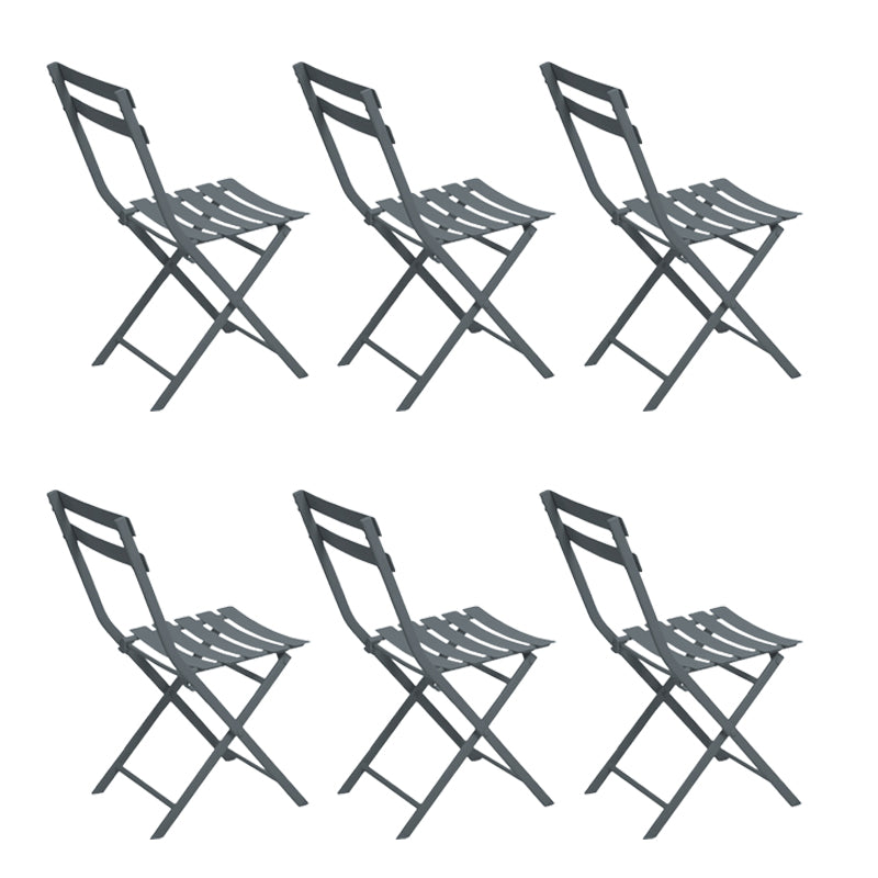 17" Wide Contemporary Side Chair Folding Armless Dining Side Chair