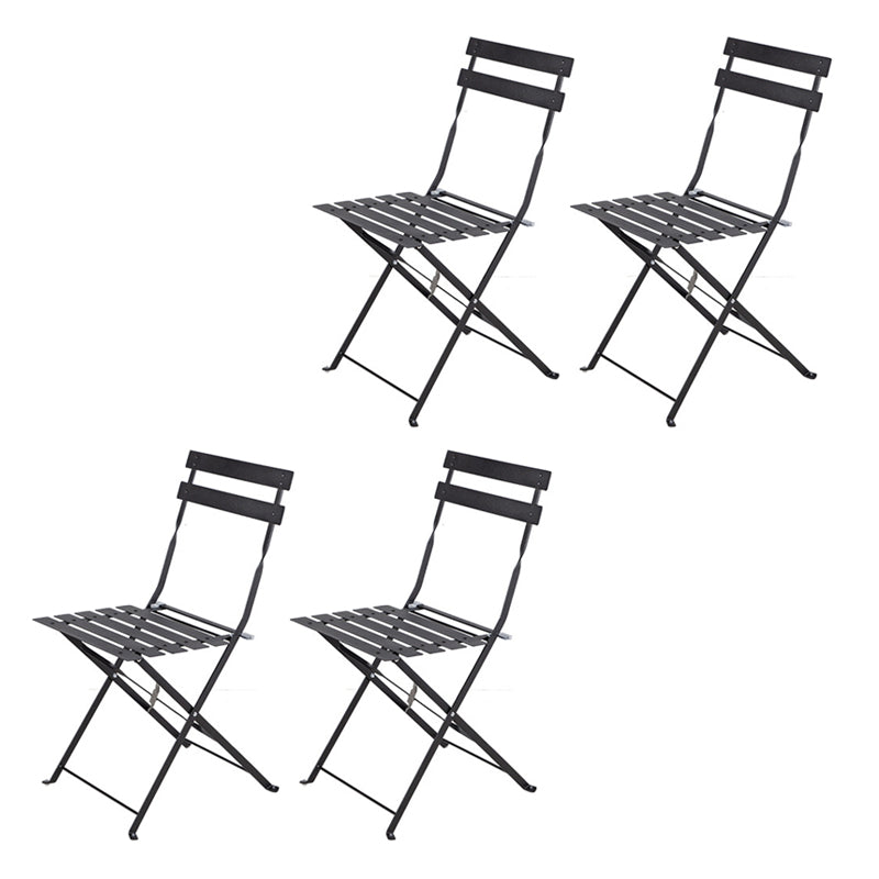 Folding Dining Side Chair No Distressing Modern Metal Side Chair