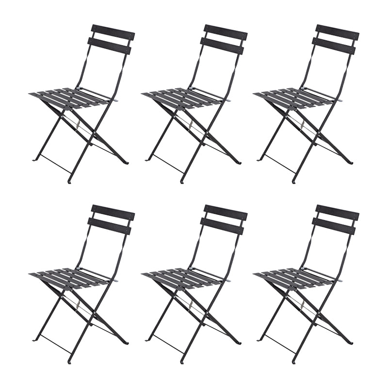 Folding Dining Side Chair No Distressing Modern Metal Side Chair