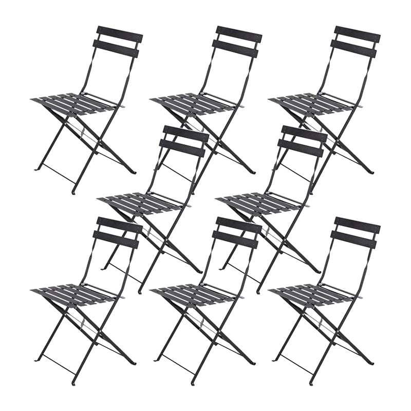 Folding Dining Side Chair No Distressing Modern Metal Side Chair