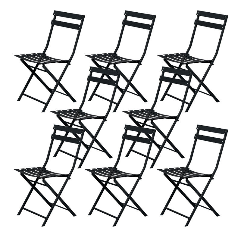 Folding Dining Side Chair No Distressing Modern Metal Side Chair