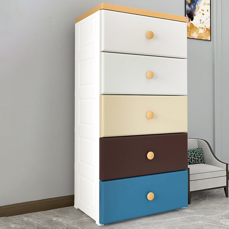 Vertical Nursery Dresser Scandinavian Baby Dresser with Drawers