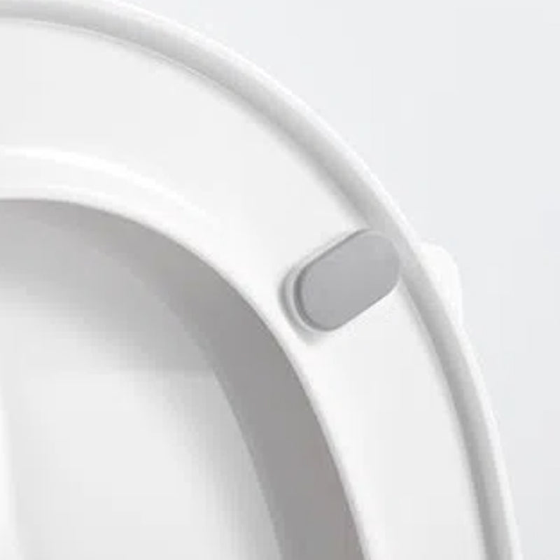 Modern Ceramic Toilet Floor Mounted One Piece Skirted Urine Toilet with Toilet Seat