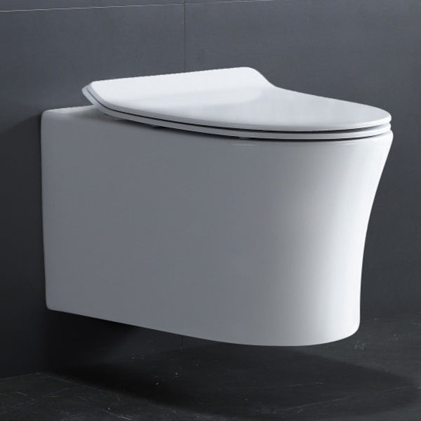 Contemporary All-In-One Flush Toilet Wall Mount Porcelain Toilet