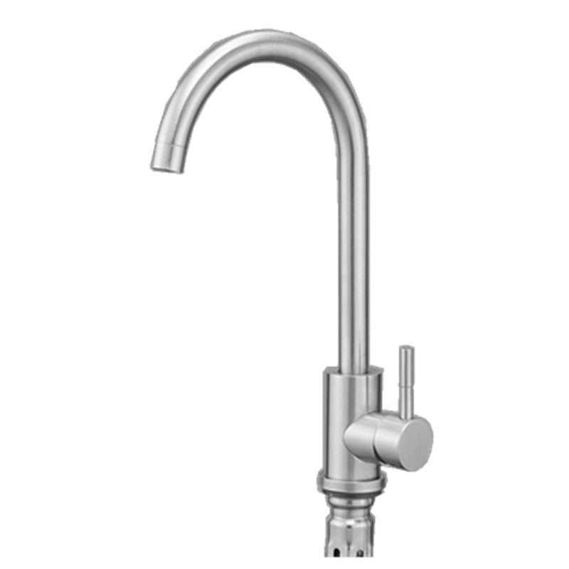 Modern Bridge Kitchen Faucet Stainless Steel High Arch Bar Prep Kitchen Faucet