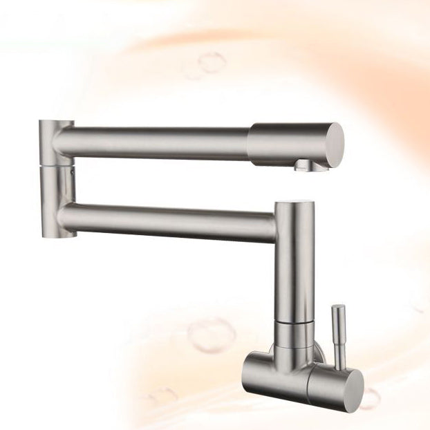 Stainless Steel Pot Filler Faucet with Single Handle No Sensor Faucet