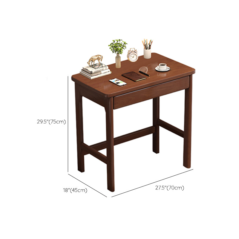 Wood Writing Desk and Chair Set Kids Desks with Drawer for Children Age 12-15 Desk