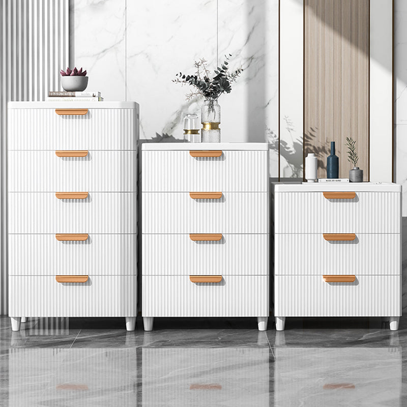 Vertical Scandinavian Nursery Dresser 6 Drawers Dresser for Kid Room