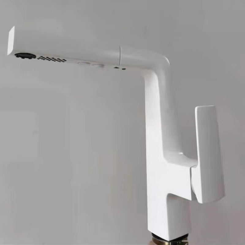 Lever Handles Basin Lavatory Faucet Modern Vanity Sink Faucet