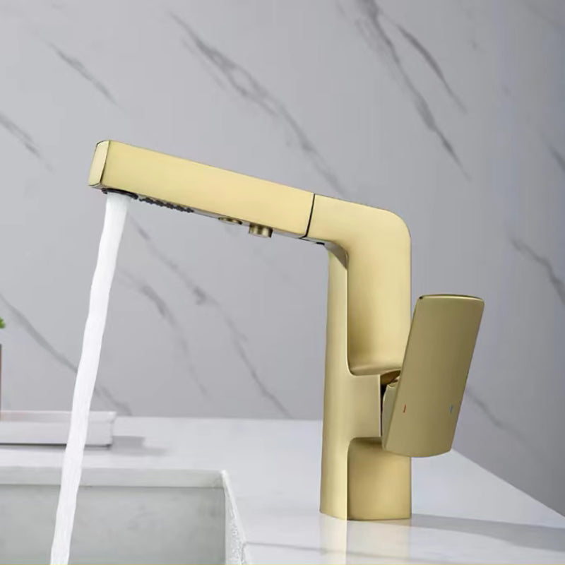 Lever Handles Basin Lavatory Faucet Modern Vanity Sink Faucet