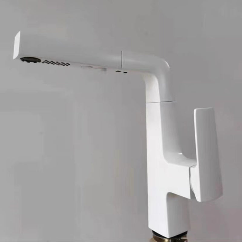 Lever Handles Basin Lavatory Faucet Modern Vanity Sink Faucet