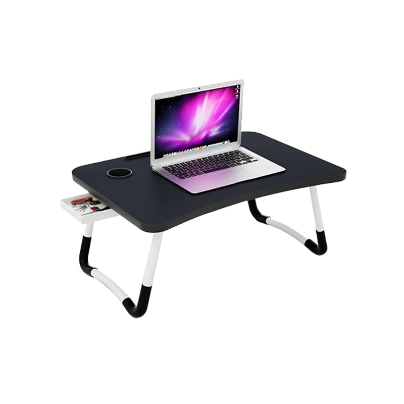 Folding Writing Desk Rectangular Shape Task Desks with 2-Legs for Home