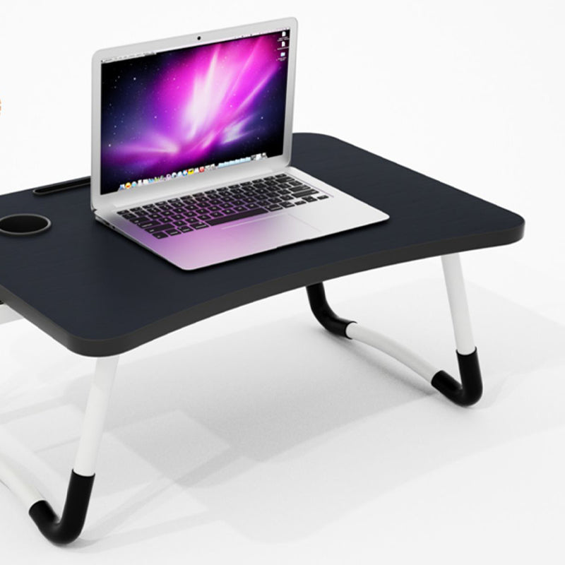 Folding Writing Desk Rectangular Shape Task Desks with 2-Legs for Home