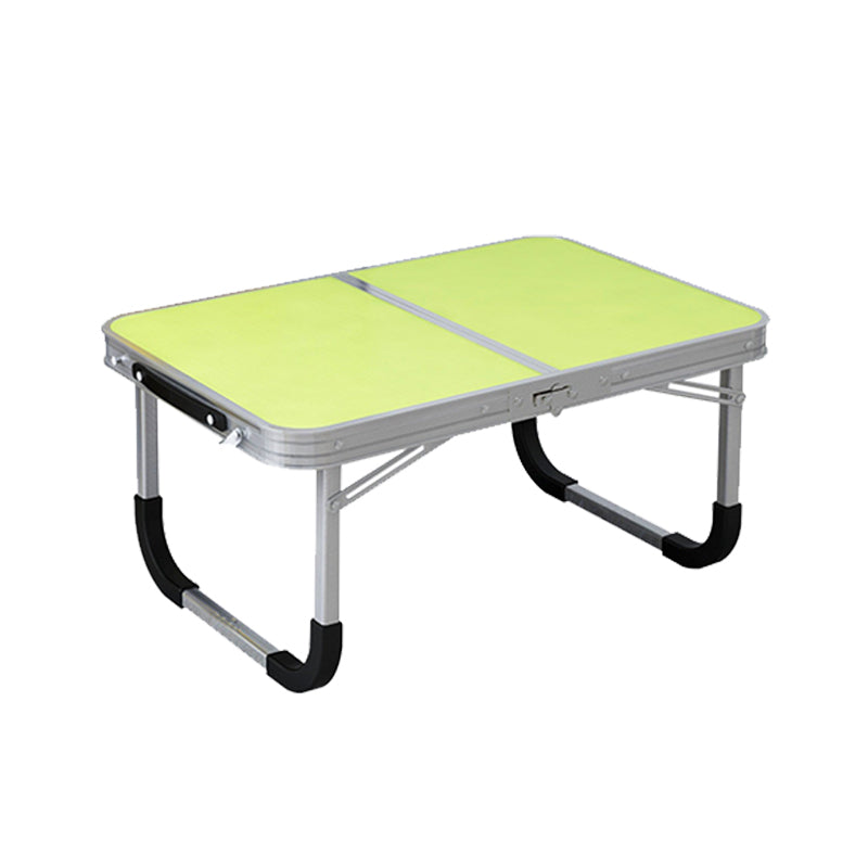 Folding Writing Desk Rectangular Shape Task Desk with 2-Legs for Home