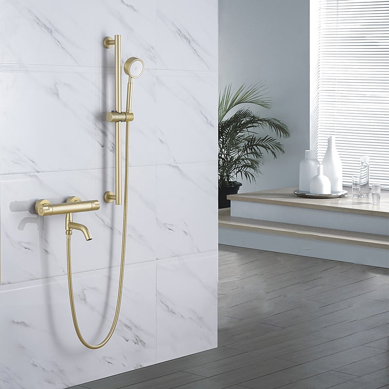 Ultra-Luxury Shower Trim Wall Mounted Included Hand Shower and Faucet