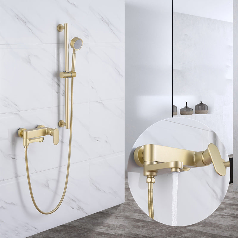 Ultra-Luxury Shower Trim Wall Mounted Included Hand Shower and Faucet