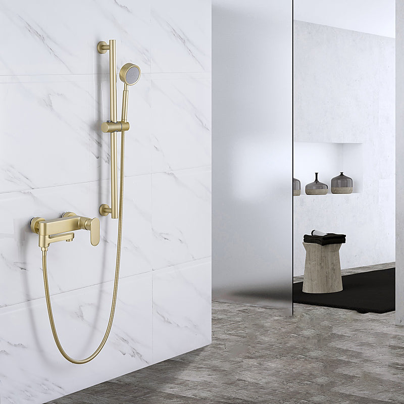 Ultra-Luxury Shower Trim Wall Mounted Included Hand Shower and Faucet