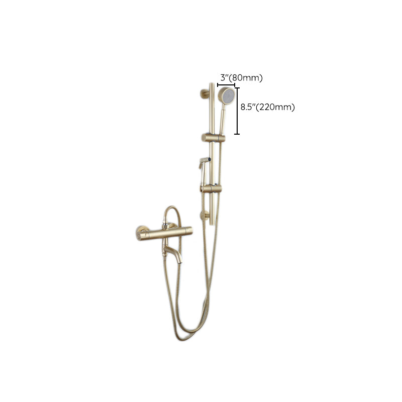 Ultra-Luxury Shower Trim Wall Mounted Included Hand Shower and Faucet