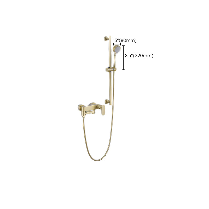 Ultra-Luxury Shower Trim Wall Mounted Included Hand Shower and Faucet