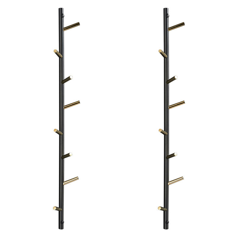 Gorgeous Wall Mounted Coat Rack Coat Hooks Metal Coat Rack for Bedroom