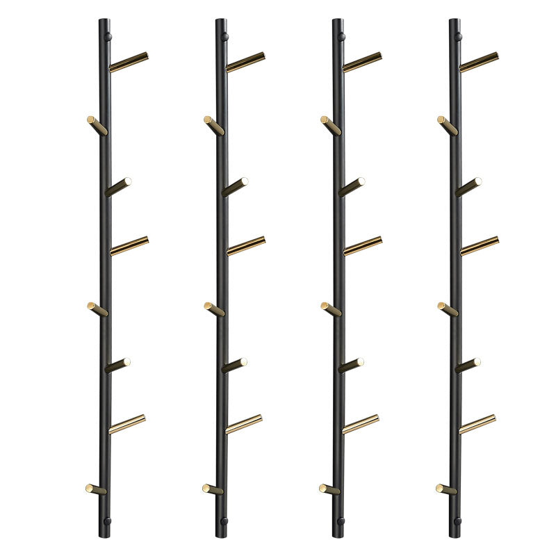 Gorgeous Wall Mounted Coat Rack Coat Hooks Metal Coat Rack for Bedroom