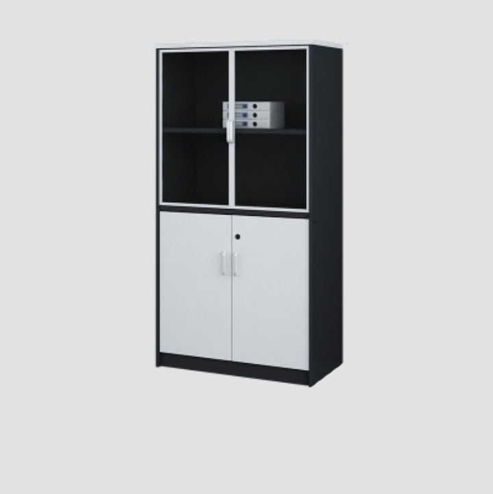 Modern Lateral File Cabinet Wood Filing Cabinet for Home Office