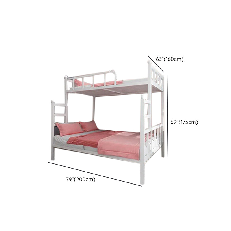 Contemporary No Theme Bunk Bed/Loft Bed in Iron with Guardrails