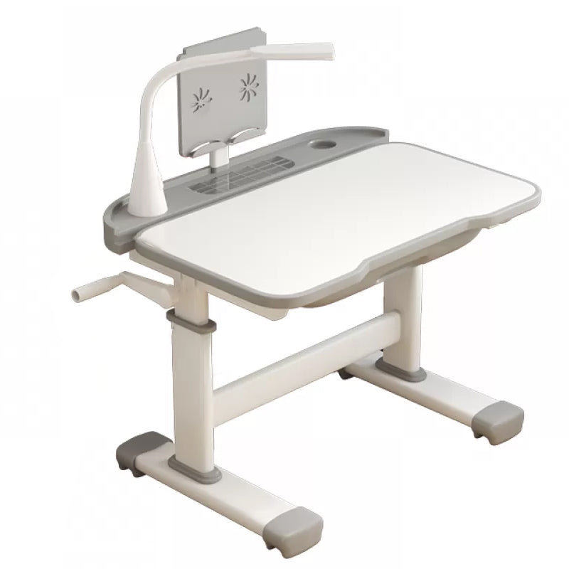 Contemporary Adjustable Children's Desk with 1 Drawer and Hand Crank