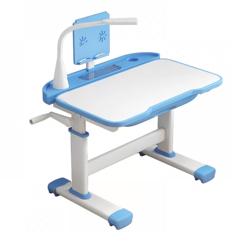 Contemporary Adjustable Children's Desk with 1 Drawer and Hand Crank