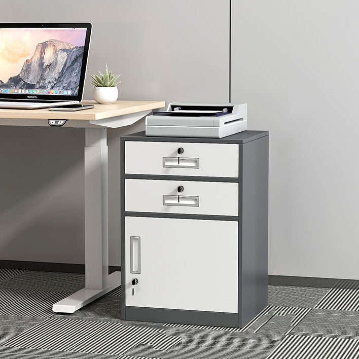 Modern File Cabinet Steel Locking Drawers and Storage Filing Cabinet